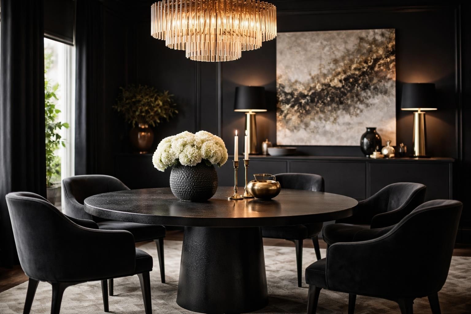 Black Dining Room: Bold Design Ideas for 2026 – Noble & Nook
