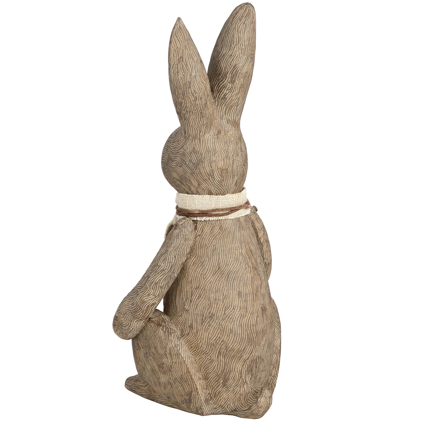 Winter Bunny Rabbit Large Ornament – Decorative Animal Figurine