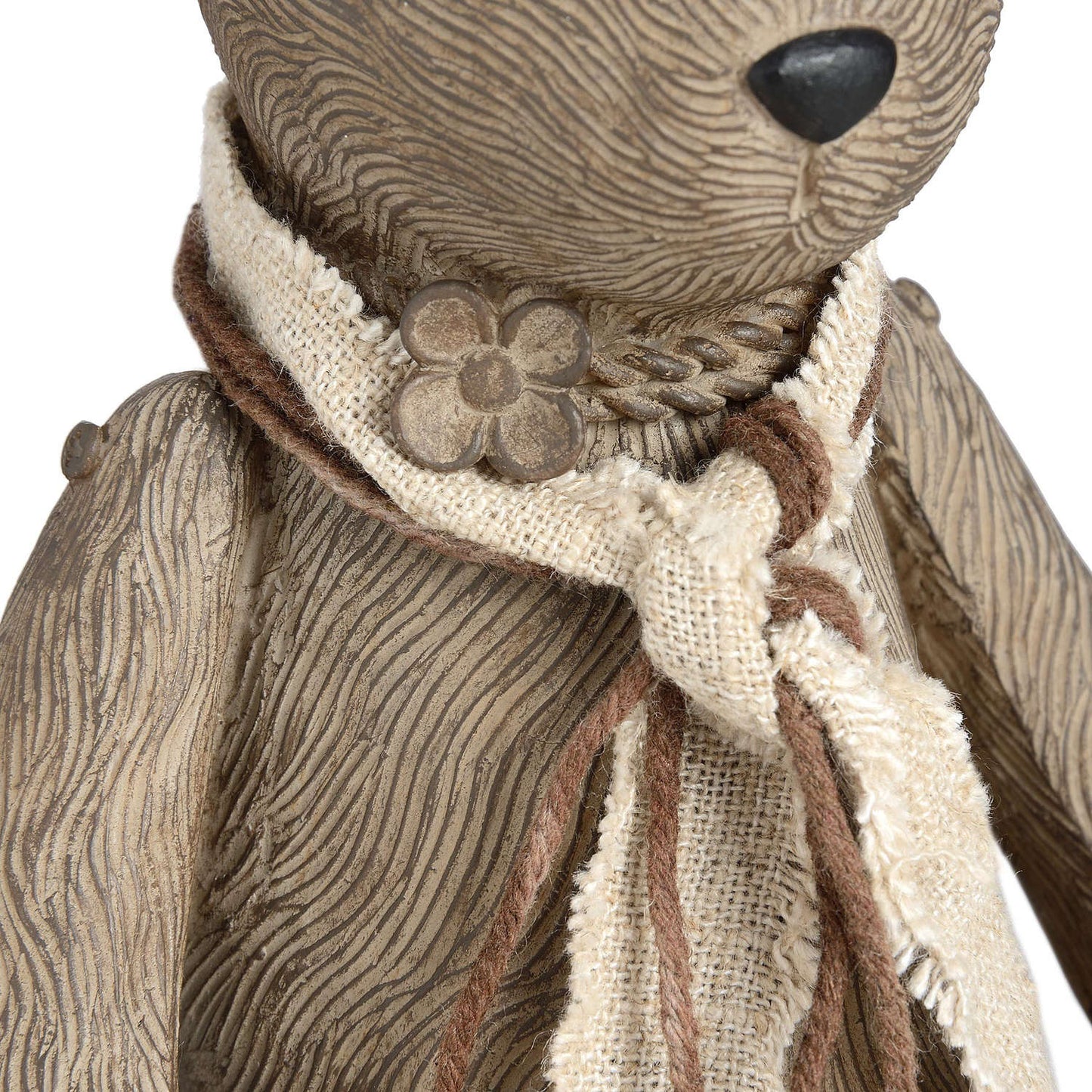 Winter Bunny Rabbit Large Ornament – Decorative Animal Figurine