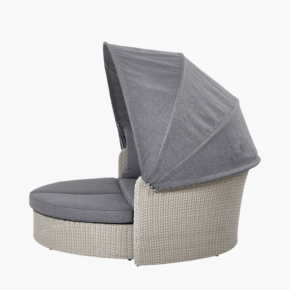 Experience ultimate outdoor luxury with the Bermuda Slate Grey Outdoor Day Bed. Perfect for relaxation and lounging, it elevates your outdoor living space. Shop online at www.nobleandnook.co.uk