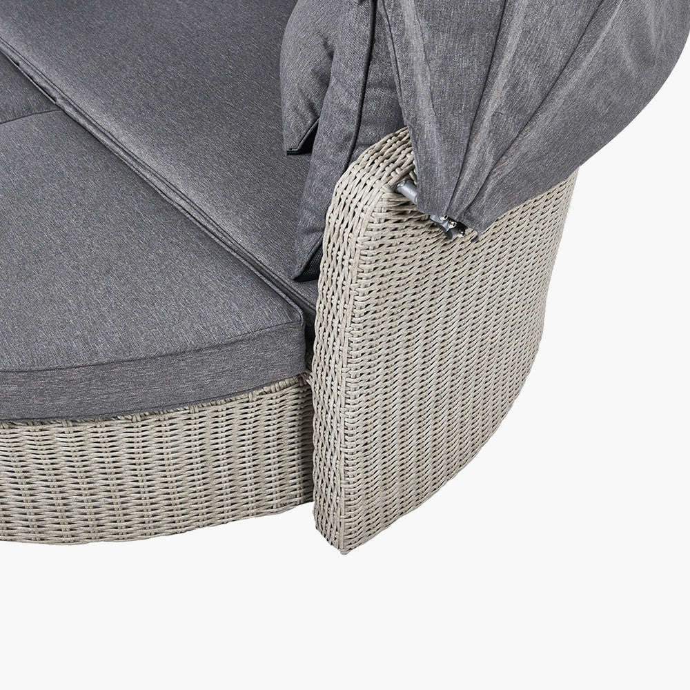 Experience ultimate outdoor luxury with the Bermuda Slate Grey Outdoor Day Bed. Perfect for relaxation and lounging, it elevates your outdoor living space. Shop online at www.nobleandnook.co.uk