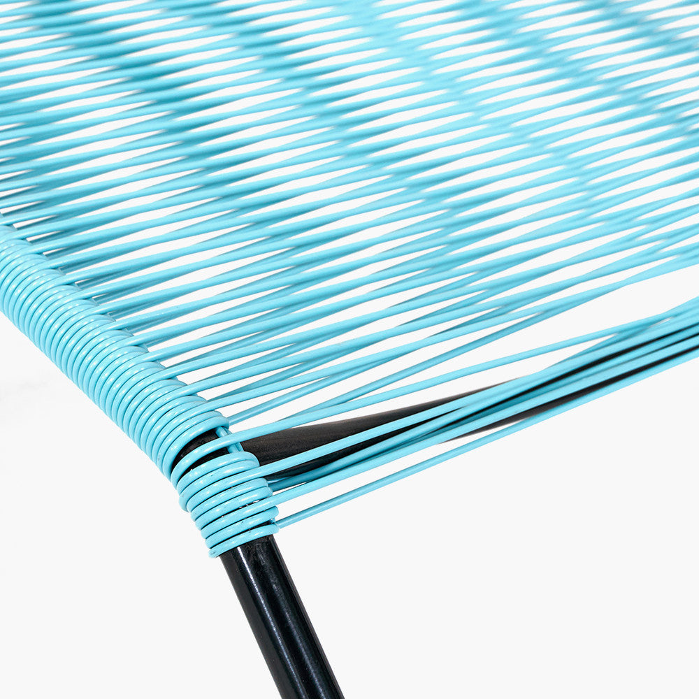 Rio Blue Outdoor Sun Loungers