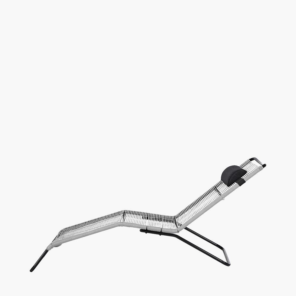 Rio Grey Outdoor Sun Loungers