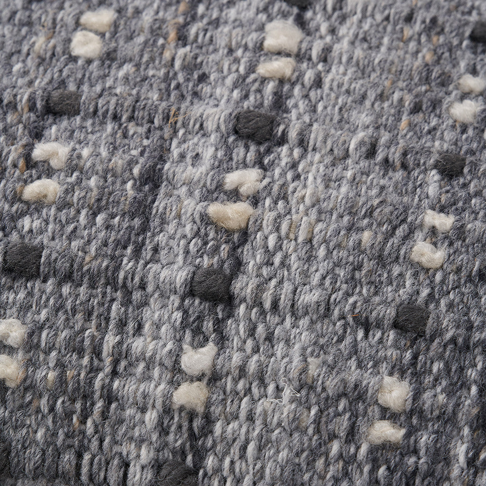 Grey Double Stitch Design Scatter Cushion – Eco-Friendly Indoor & Outdoor Cushion