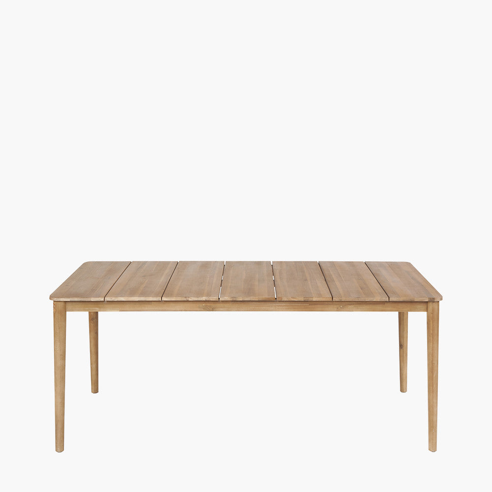 Experience modern al-fresco dining with the Larissa Garden Dining Table and Chairs. Perfect for any outdoor occasion. Shop online today at www.nobleandnook.co.uk