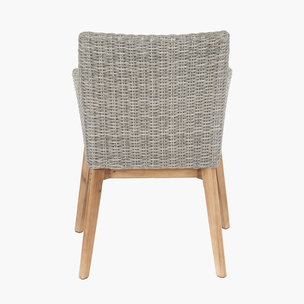 Experience modern al-fresco dining with the Larissa Garden Dining Table and Chairs. Perfect for any outdoor occasion. Shop online today at www.nobleandnook.co.uk