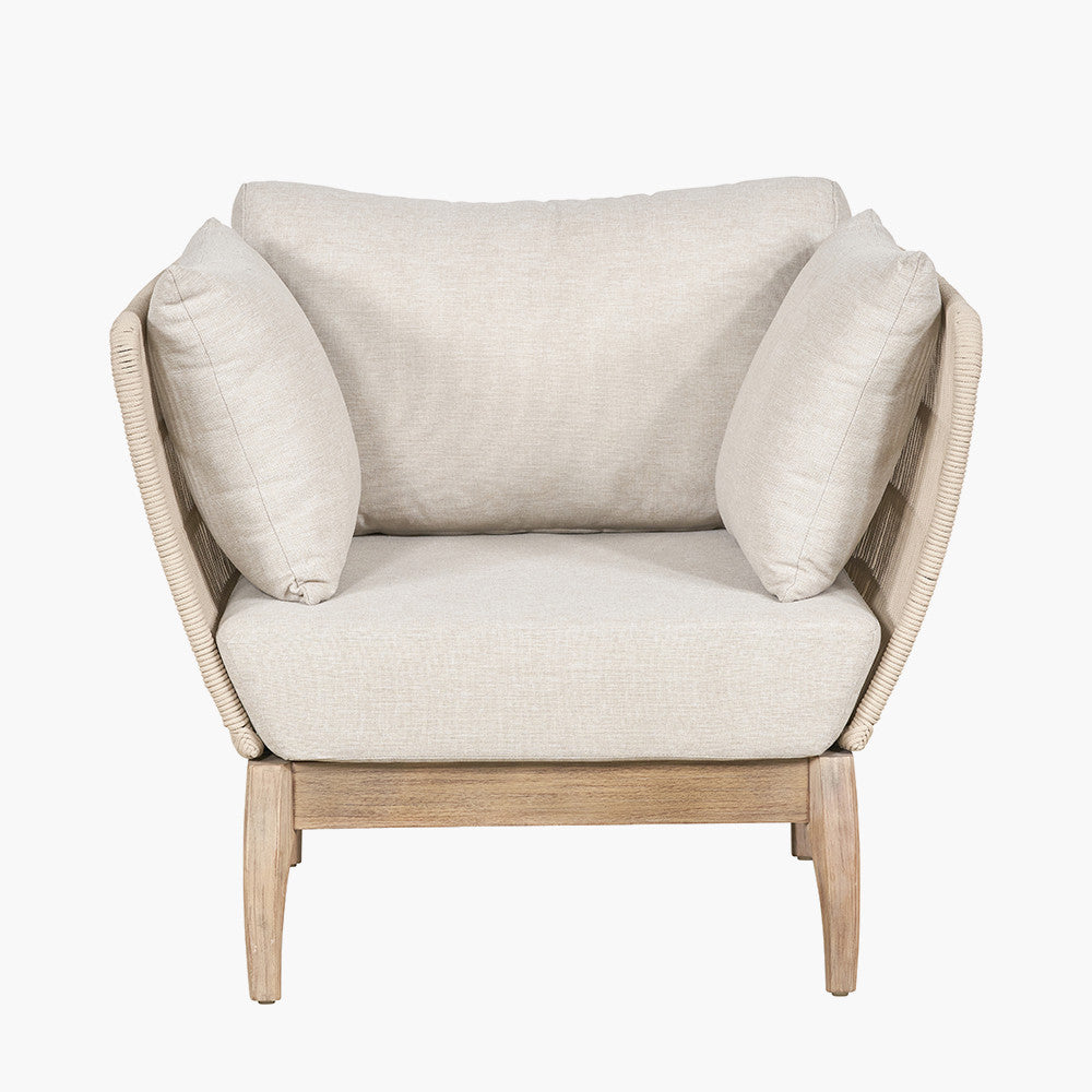 Moeven Outdoor Seating Set in Oatmeal