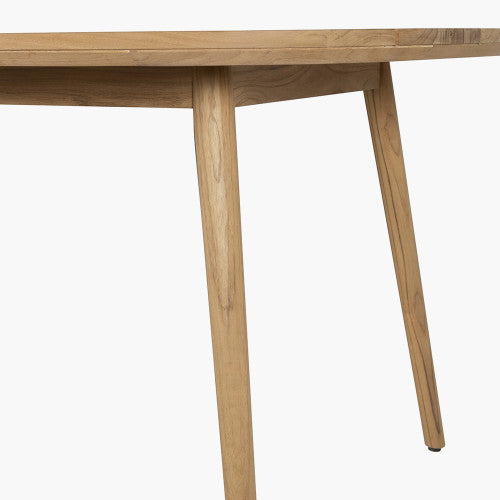 Experience timeless design and superior craftsmanship with the Salita 8 Seater Teak Outdoor Dining Set. Perfect for alfresco dining. Shop online today at www.nobleandnook.co.uk