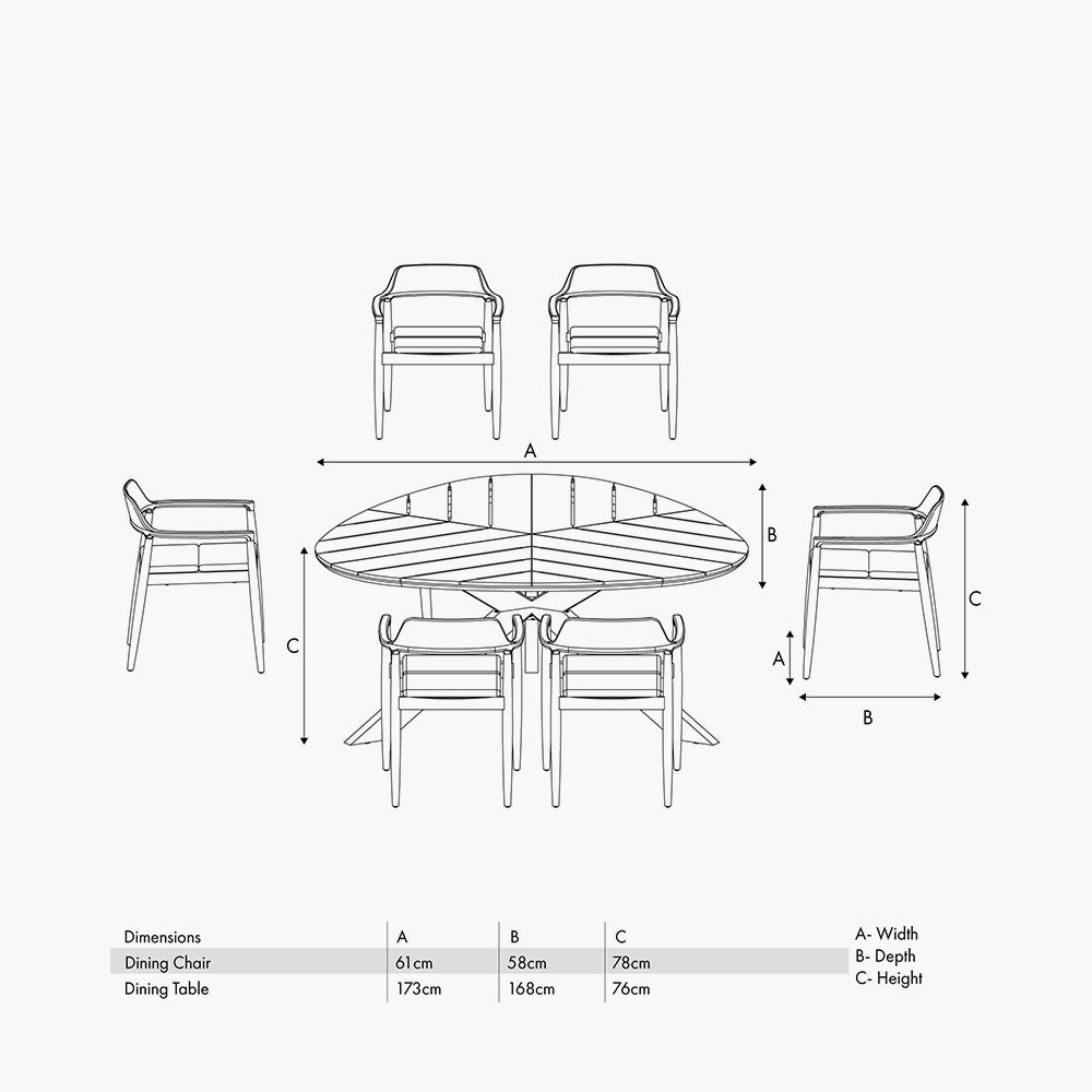 Elevate your outdoor dining experience with the Reuleaux 6 Seater Outdoor Dining Set, expertly crafted from premium teak wood for durability and timeless style. Shop online today at www.nobleandnook.co.uk