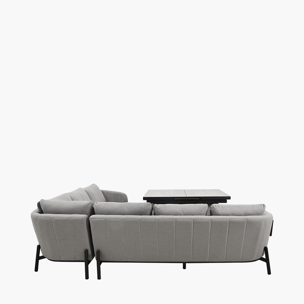 Create a modern and sophisticated outdoor space with the Nevada Large Outdoor Corner Set. Designed for both comfort and durability. Shop online today at www.nobleandnook.co.uk