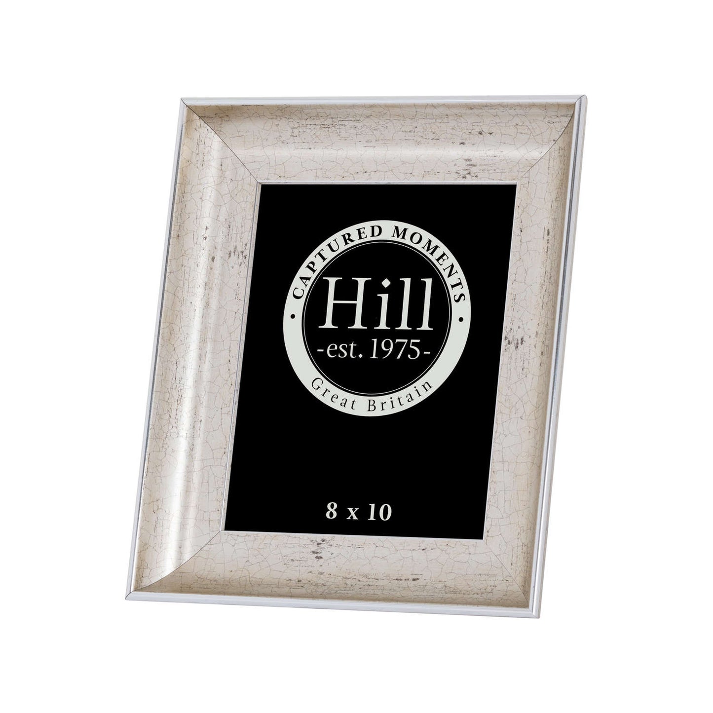 Antique Silver Crackled Effect Photo Frame 8x10 – Elegant Vintage-Inspired Frame for Timeless UK Interiors