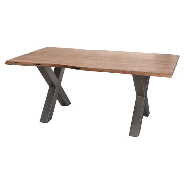 Live Edge Dining Table | Acacia Wood Top