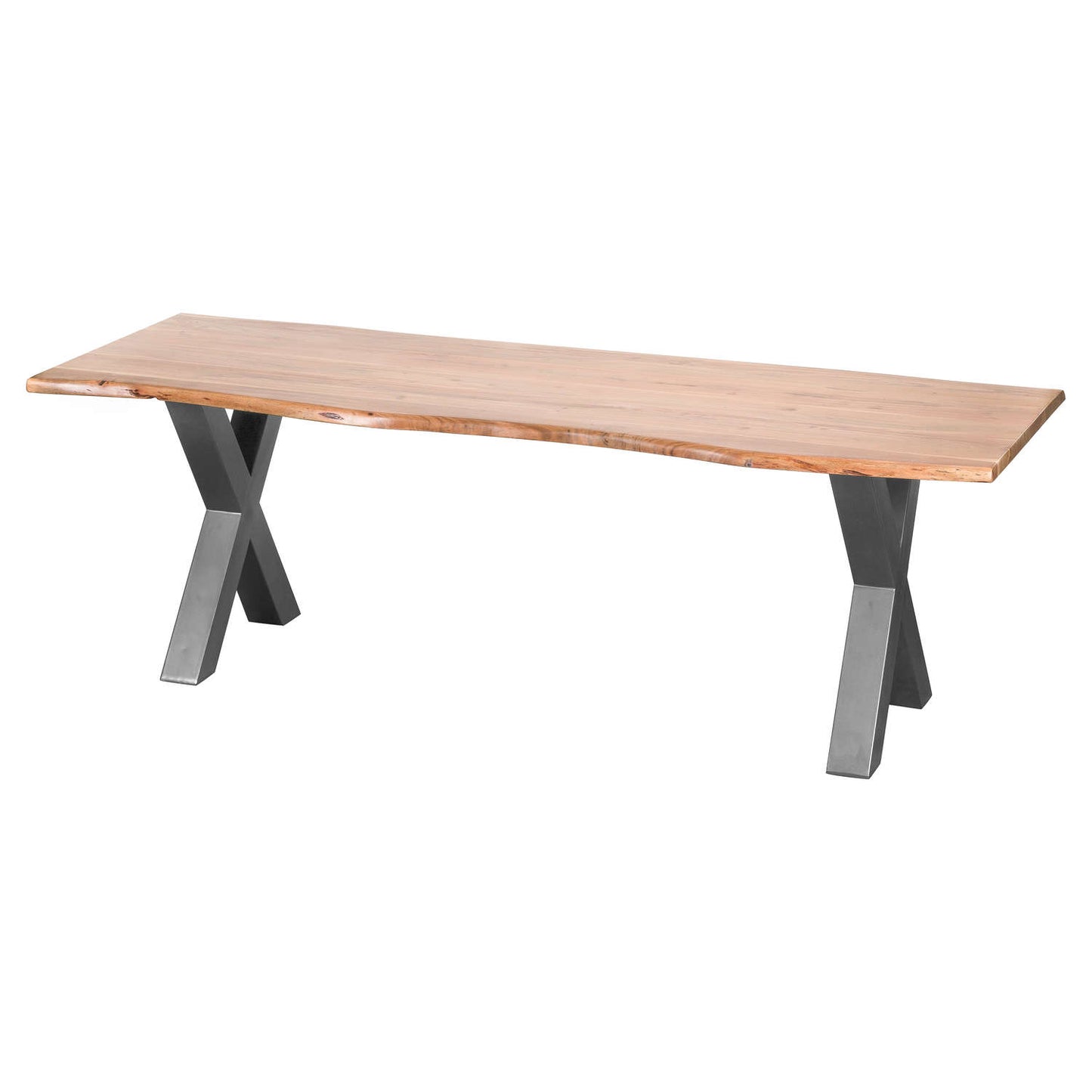 Shop the Large Live Edge Dining Table combining natural beauty with contemporary handcrafted craftsmanship, Seats 8, perfect for family dining. Shop online today at www.nobleandnook.co.uk