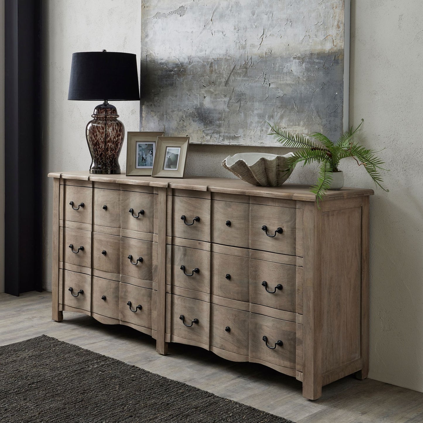 Copgrove Wide 6 Drawer Chest
