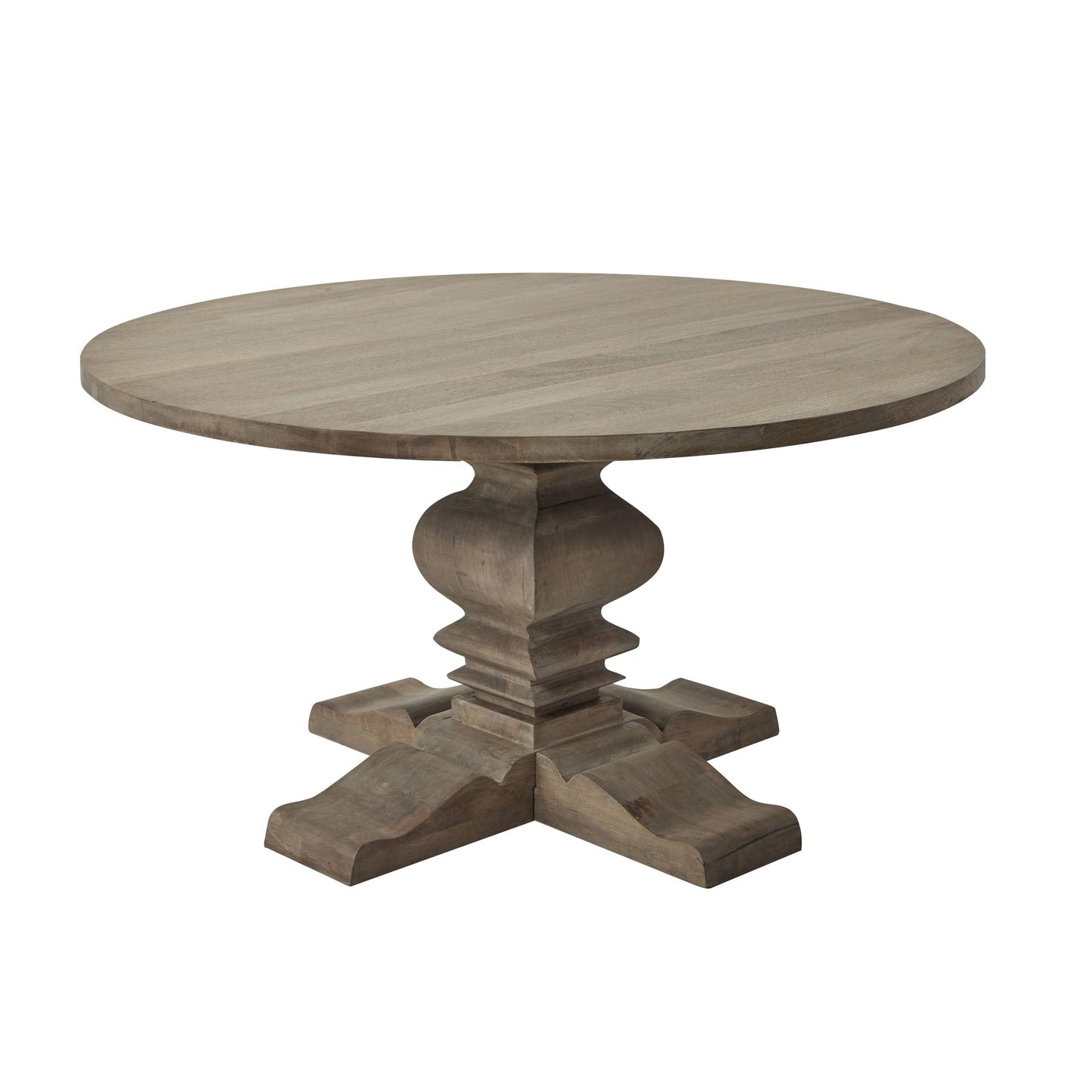 Shop the Copgrove Round Pedestal Dining Table. Crafted from solid hardwood this stunning handcrafted centrepiece, perfect for bringing family and friends together. Shop online today at www.nobleandnook.co.uk