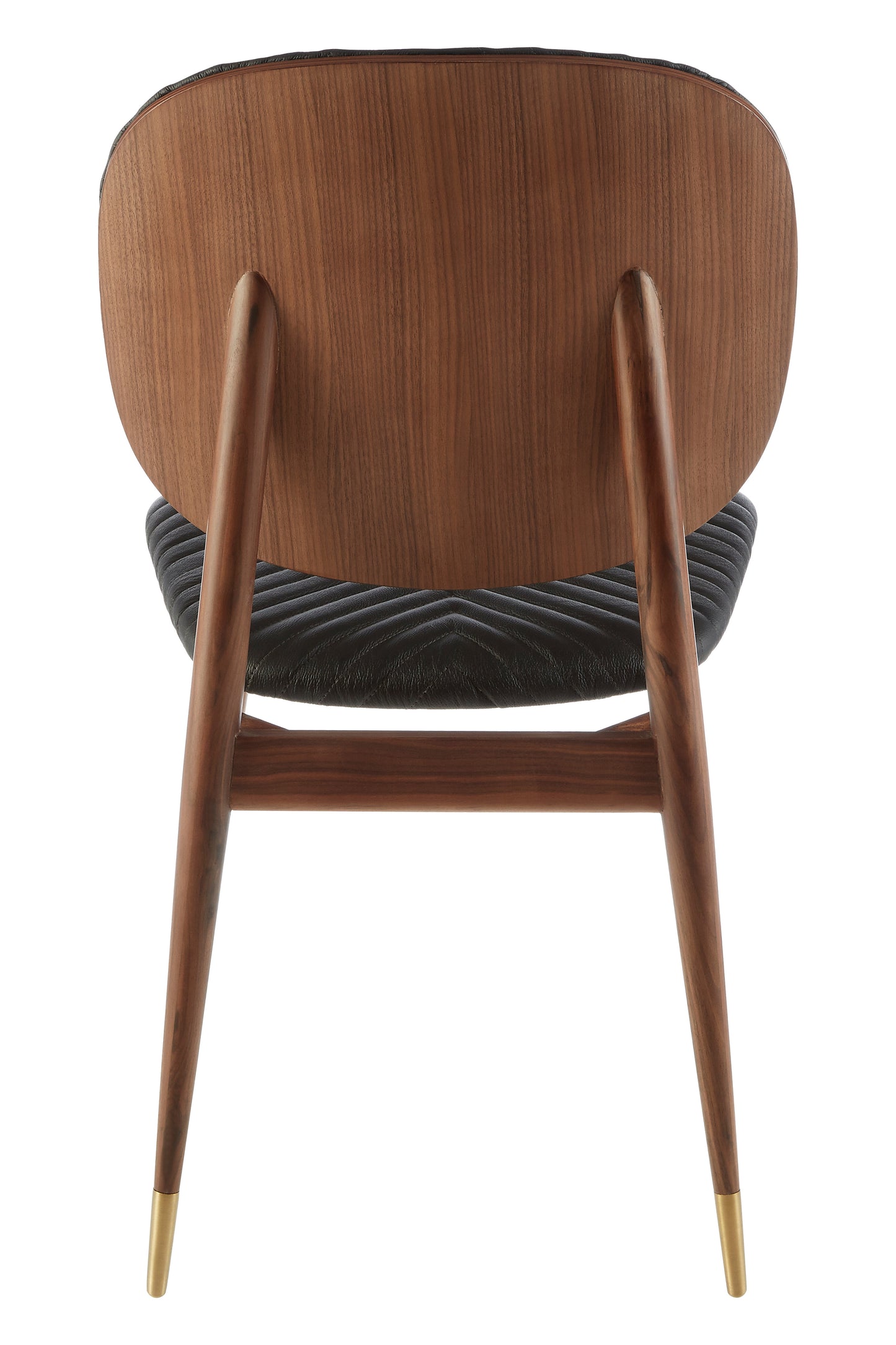 A statement piece, the Kenso Dining Chair blends vintage sophistication with contemporary craftsmanship, featuring a solid walnut frame, genuine leather seat. Shop online today at www.nobleandnook.co.uk