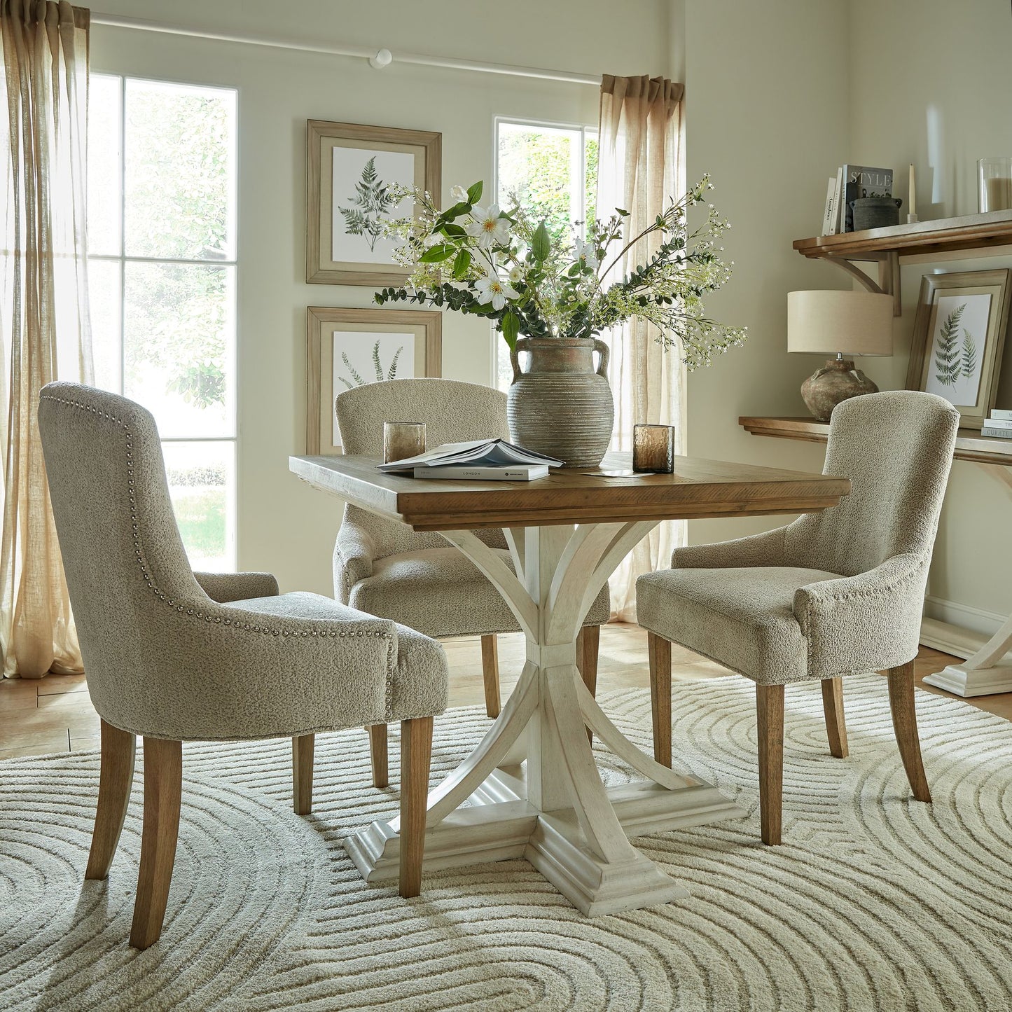 The Brockham Taupe Dining Chair seamlessly blends comfort and elegance, making it a perfect addition to any dining space and designed for everyday use. Shop online today at www.nobleandnook.co.uk
