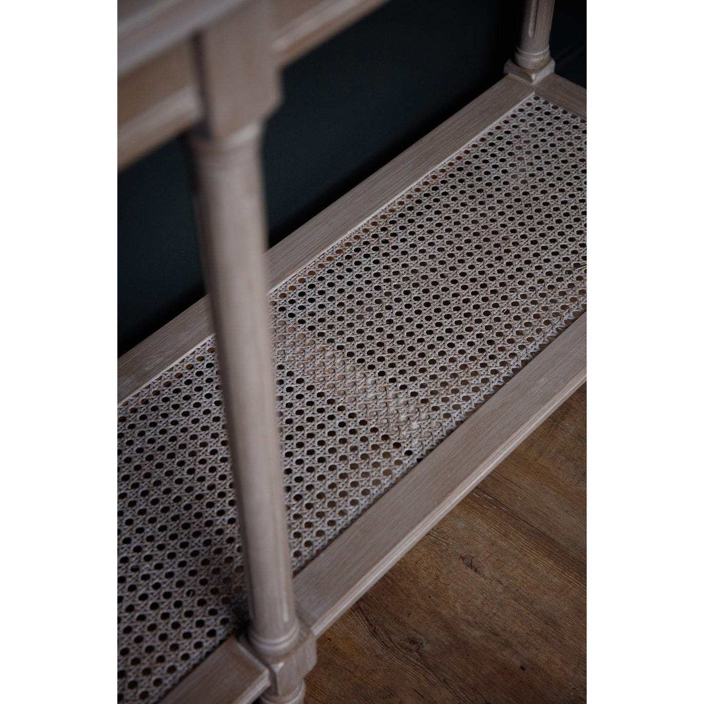 Buy the Serene Rattan Large Console Table. Dimensions - L40xW160xH80cm . Blending natural charm with contemporary elegance and featuring an intricately woven rattan frame and a sleek, tempered top, its generous size and refined silhouette make it a standout piece in any space.