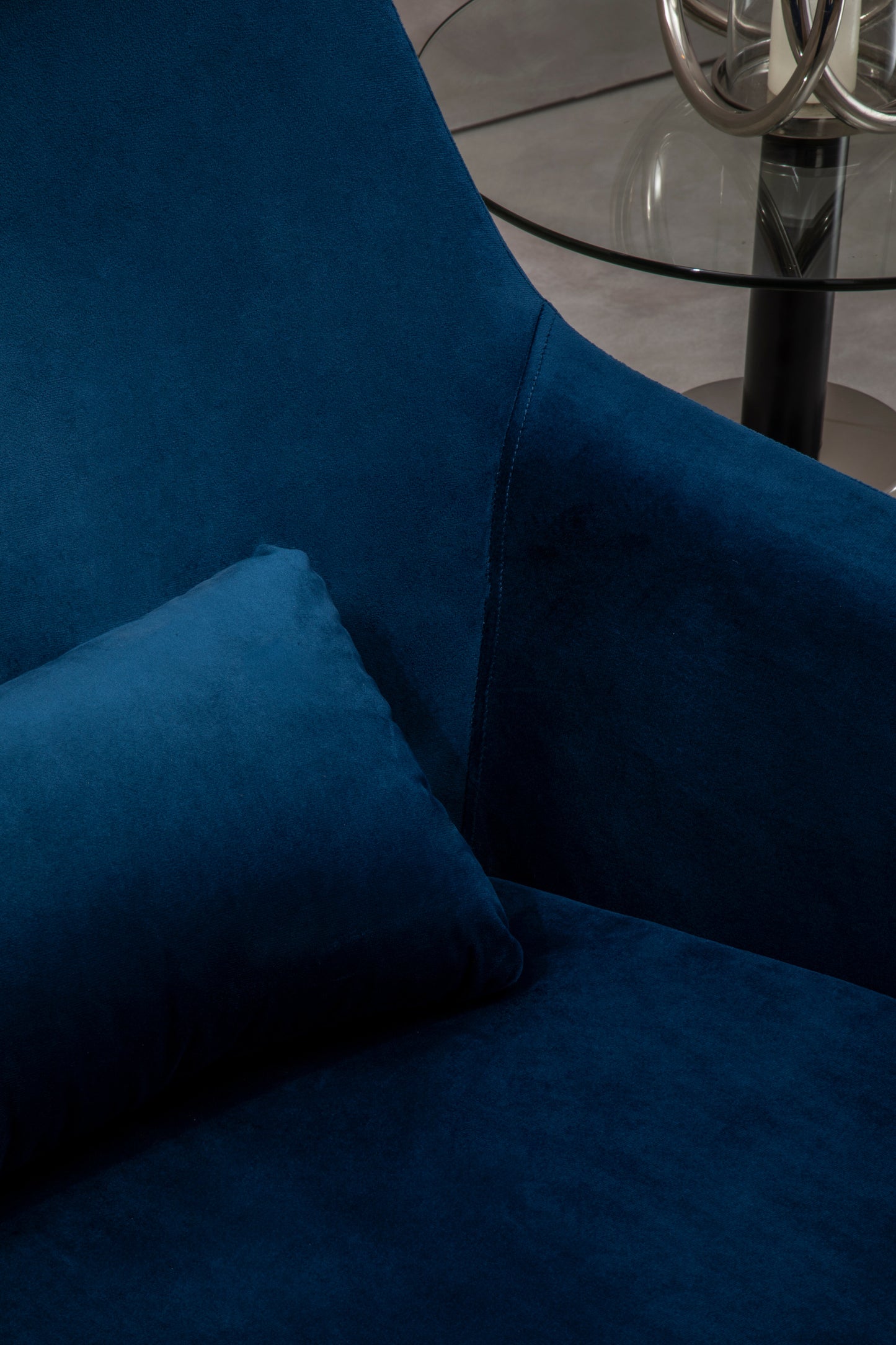 Shop the Arlo Velvet Swivel Chair, a contemporary take on mid-century design, featuring a curved backrest and luxurious velvet upholstery. Shop online today at www.nobleandnook.co.uk