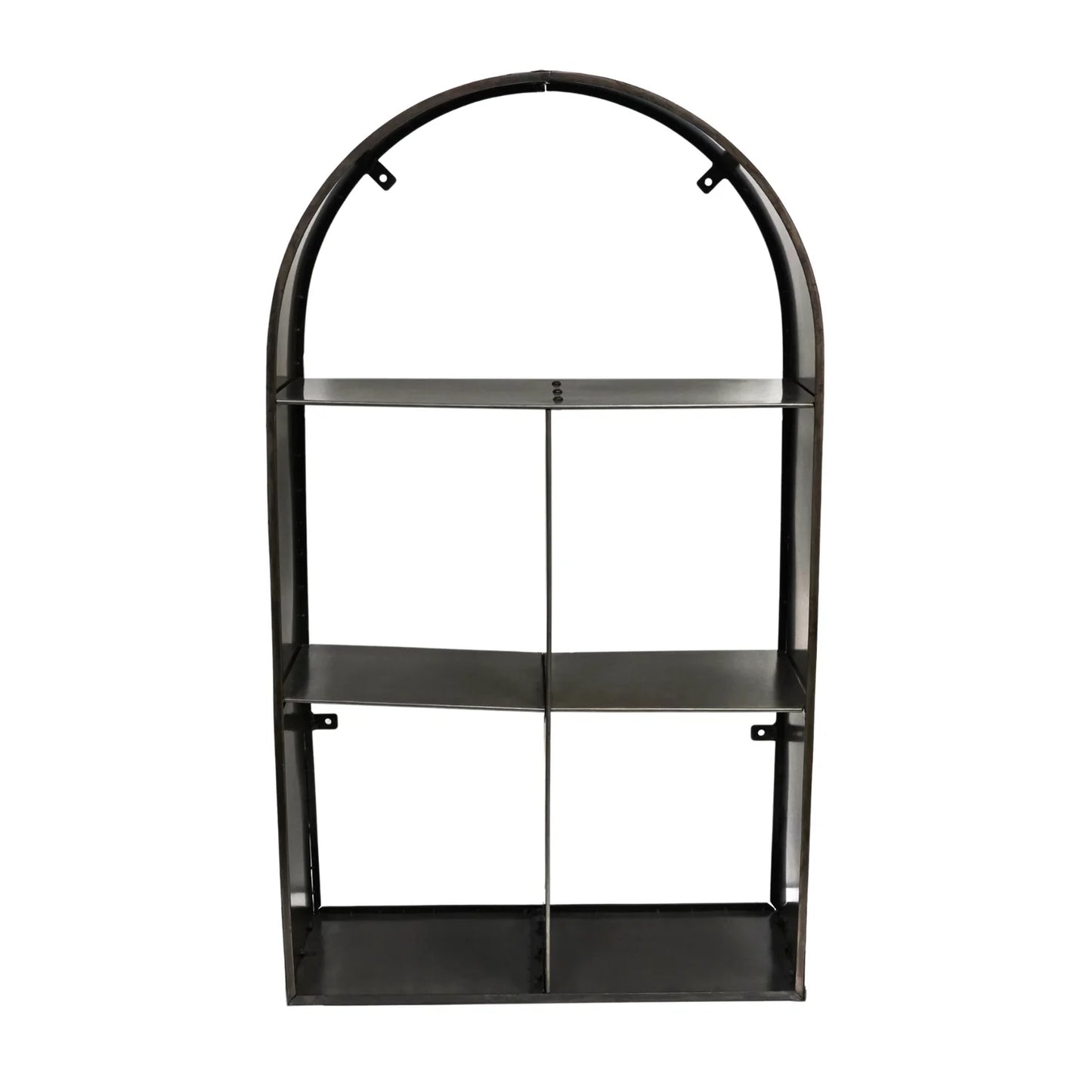 Archway Sculptural Log Storage | Natural Black
