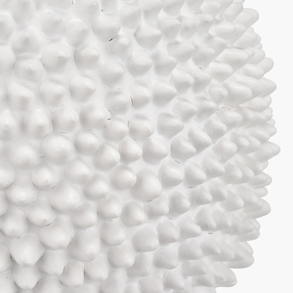 Wrenley Cream Ceramic Sea Urchin Table Lamp Base