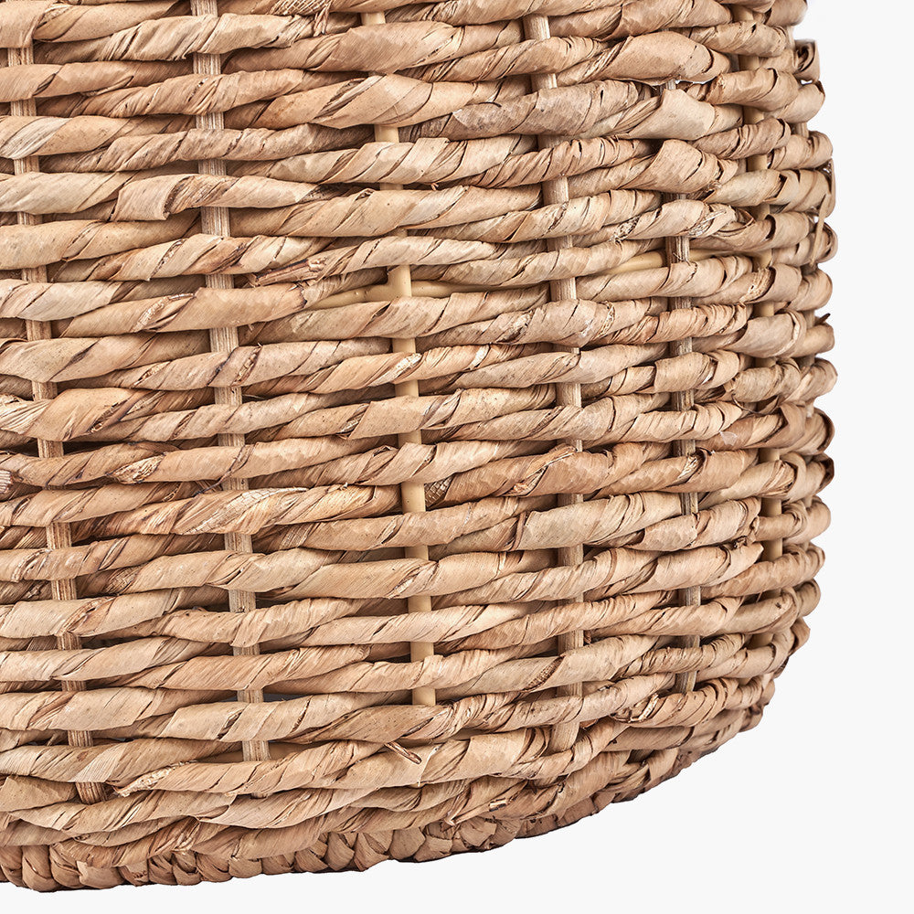 Shop the Acer Natural Woven Small Table Lamp with an ivory textured jute shade, adding both style and texture to your home. Shop online now at www.nobleandnook.co.uk