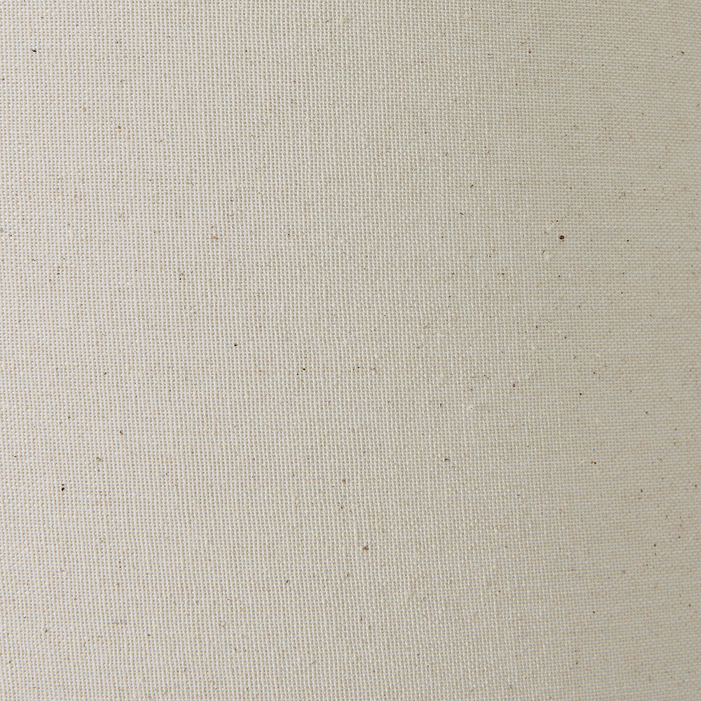 Alia Grey Wash Turned Mango Wood Floor Lamp with Coast Cream Calico Shade