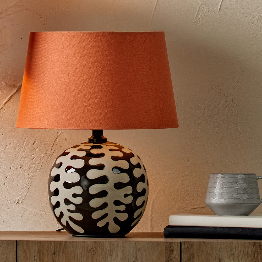 Winston 45cm Tobacco Handloom Tapered Lampshade – Natural Luxury for Timeless UK Interiors