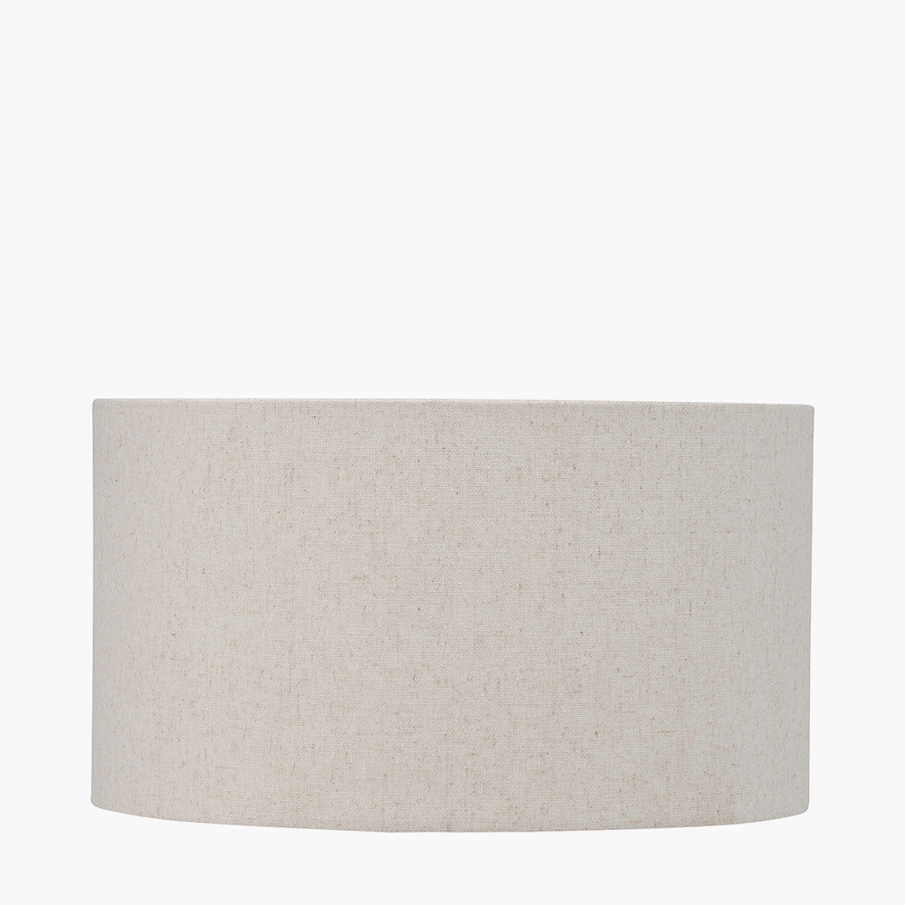 Quinn 35cm Slubby Hopsack Cylinder Shade