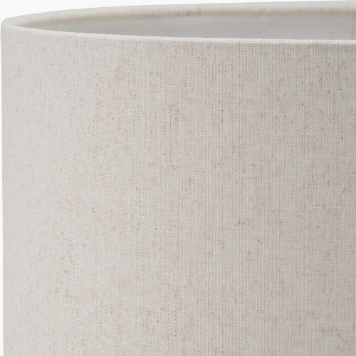 Quinn 35cm Slubby Hopsack Cylinder Shade