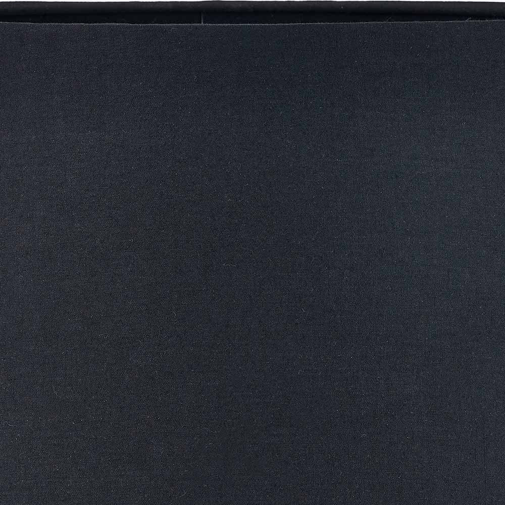 Adelaide 30cm Black Tapered Cotton Mix Lampshade – Sleek Elegance for Contemporary Living