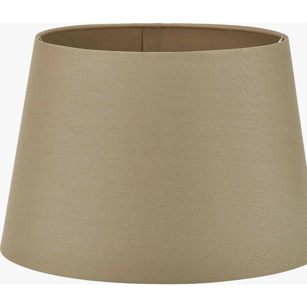 Adelaide 30cm Taupe Tapered Cotton Mix Lampshade – Timeless Warmth for Every Interior