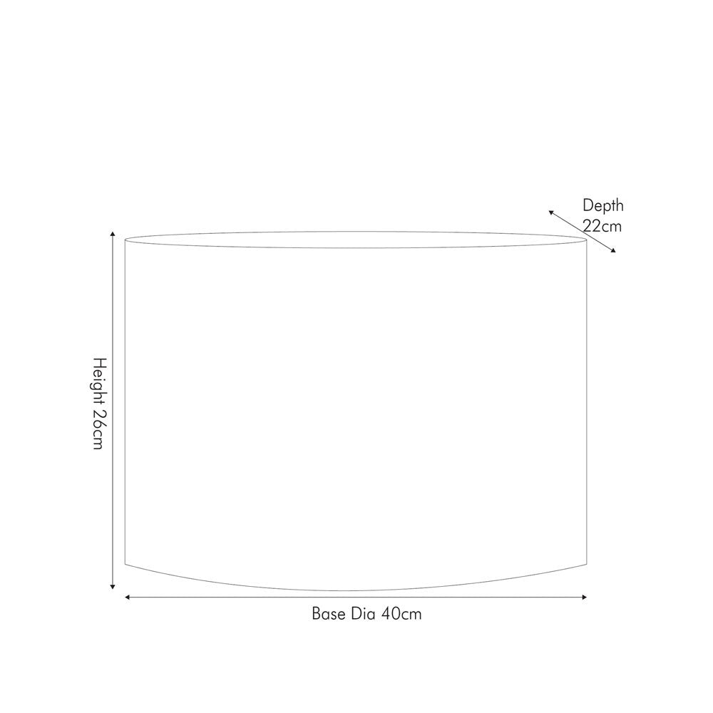 Harry 40cm Sage Cotton Cylinder Lampshade | Green Lampshade