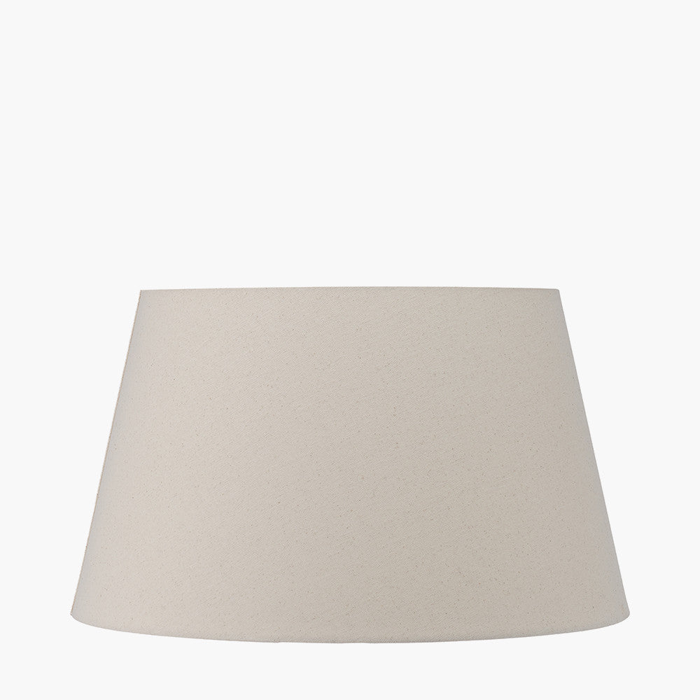 Coast 60cm Cream Calico Tapered Lampshade – Classic Neutral Shade for Timeless UK Interiors