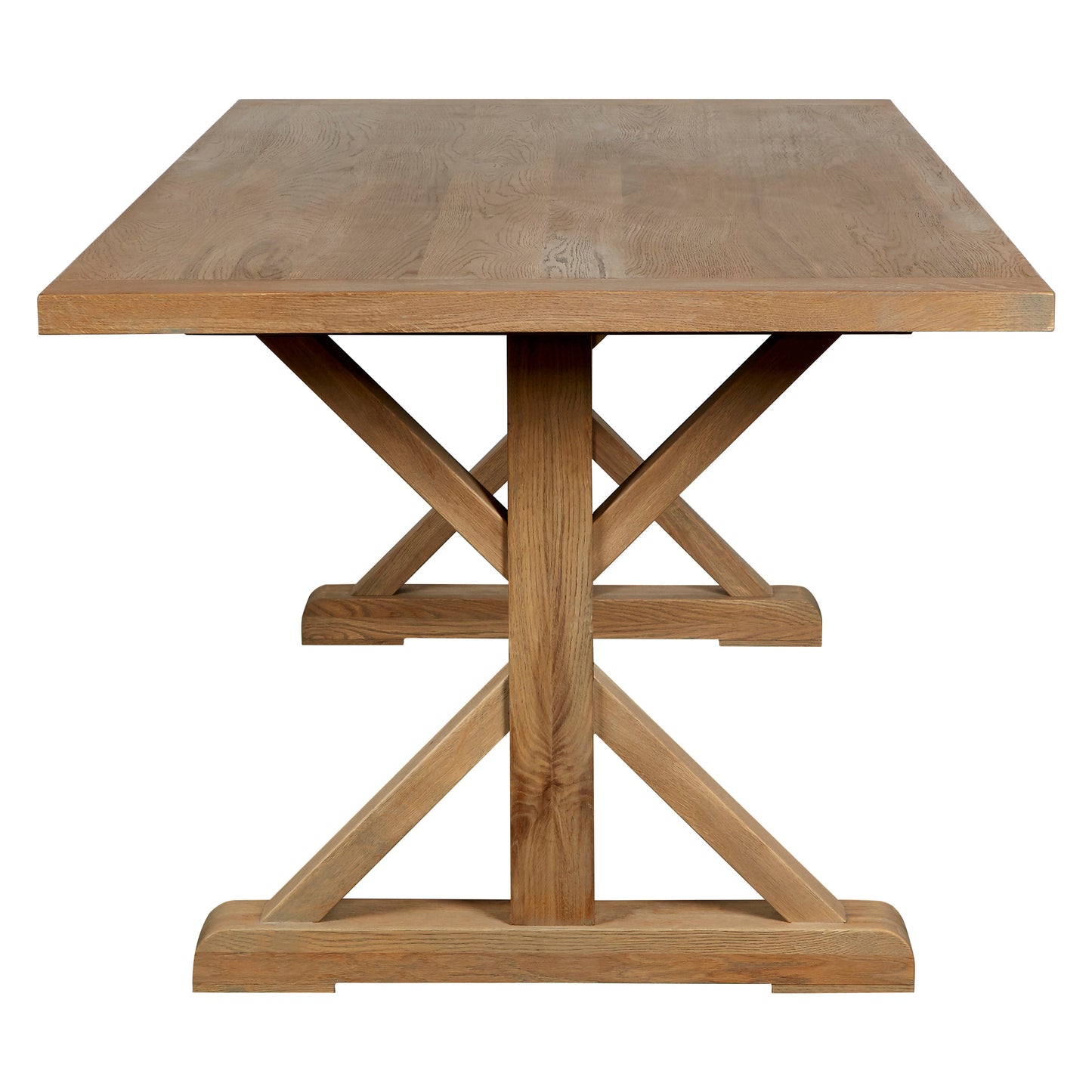 Elevate your dining room with the Rouen aged grey dining table, crafted from solid American oak this serves as a bold yet elegant centrepiece. Shop online today at www.nobleandnook.co.uk