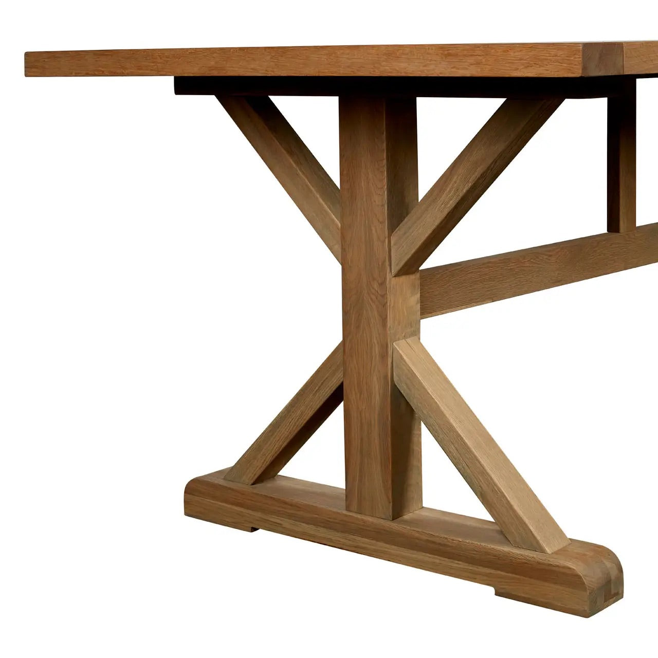 Elevate your dining room with the Rouen aged grey dining table, crafted from solid American oak this serves as a bold yet elegant centrepiece. Shop online today at www.nobleandnook.co.uk