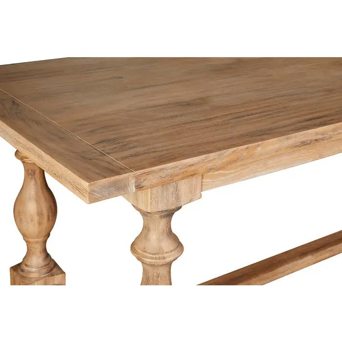 Rouen Whitewash Oak Dining Table