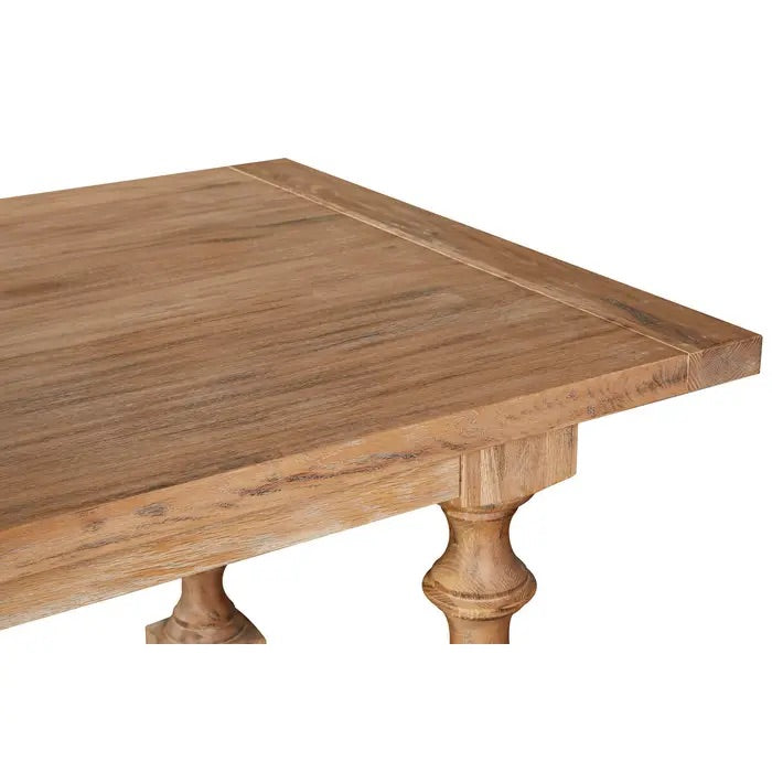 Rouen Whitewash Oak Dining Table