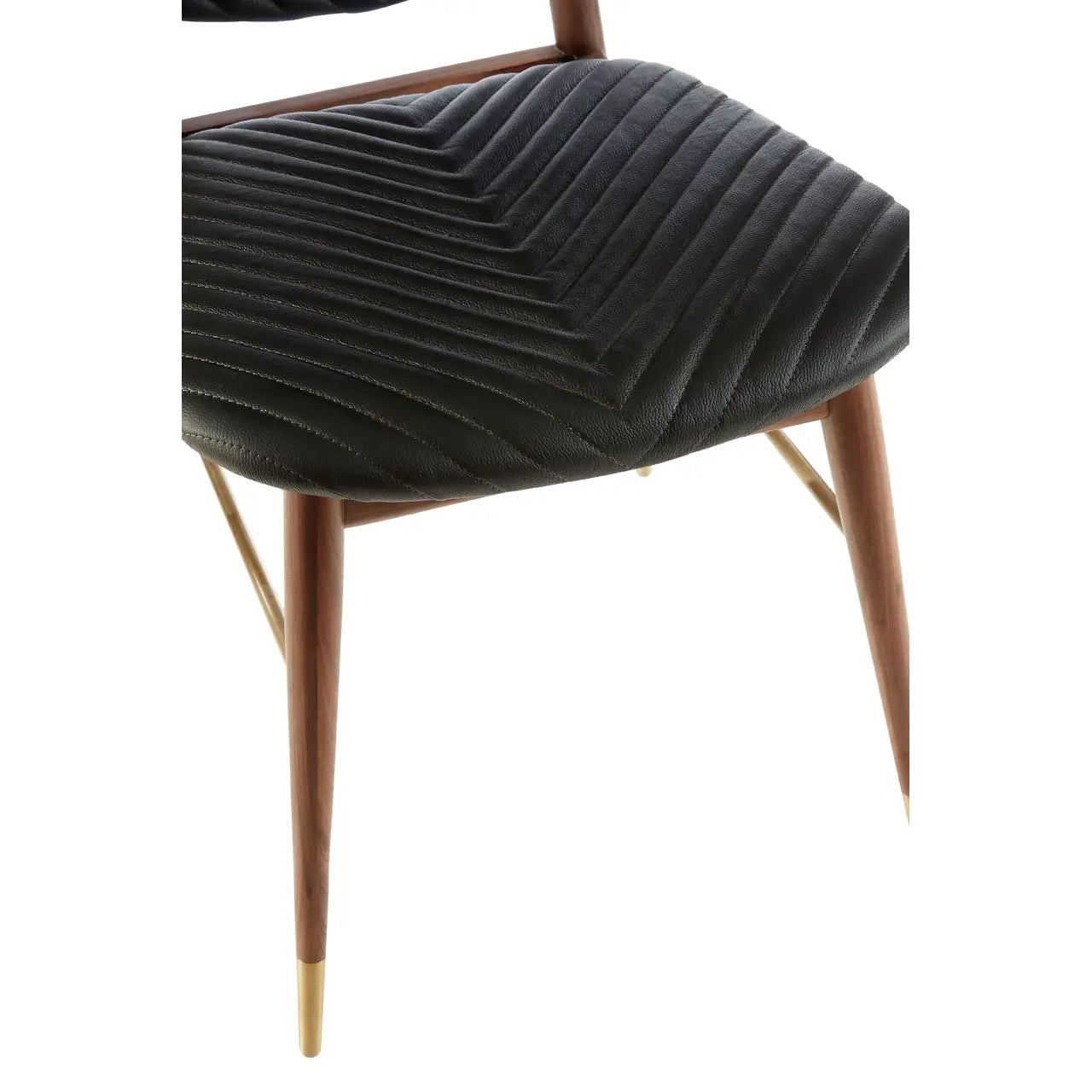 A statement piece, the Kenso Dining Chair blends vintage sophistication with contemporary craftsmanship, featuring a solid walnut frame, genuine leather seat. Shop online today at www.nobleandnook.co.uk