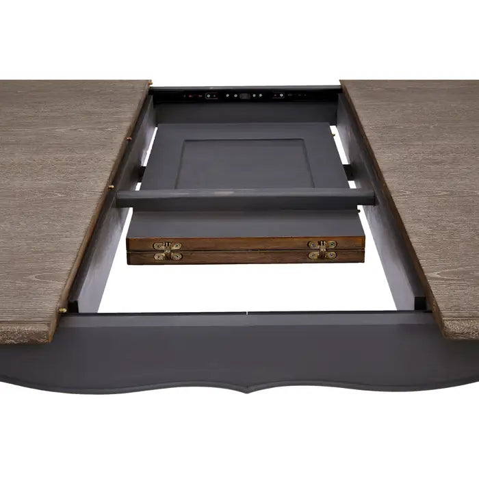 Shop the Loire Dark Grey Extendable Dining Table in dark grey – sturdy and stylish. Versatile for both everyday dining and entertaining Dimensions: H80 x D120 x W200 cm. Shop online today at www.nobleandnook.co.uk