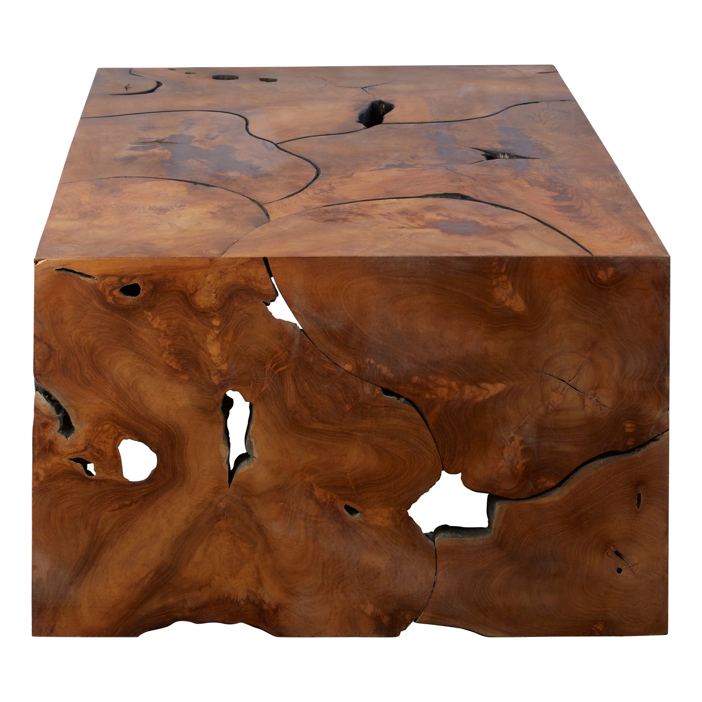 Teak Slice Coffee Table