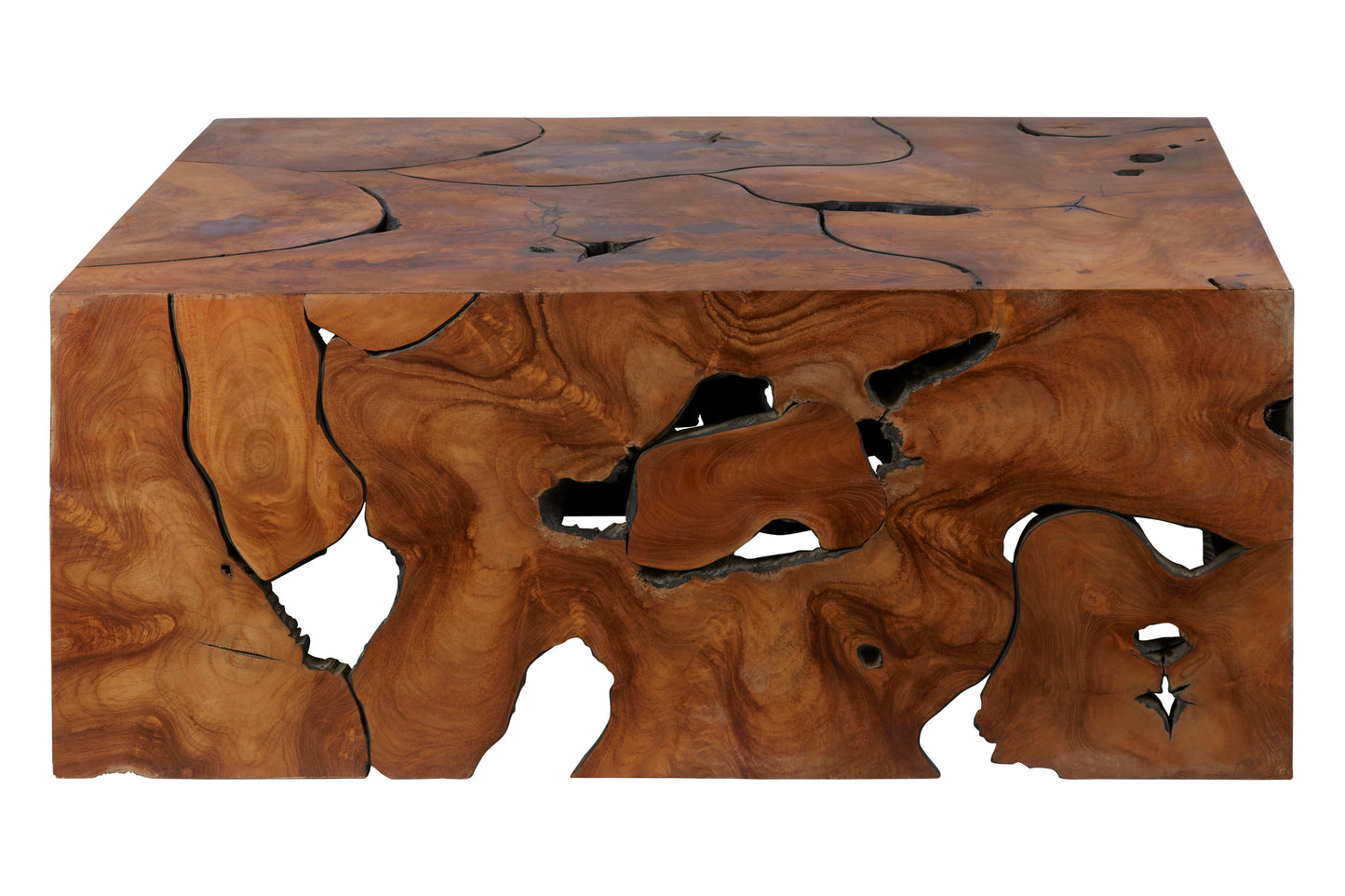 Teak Slice Coffee Table