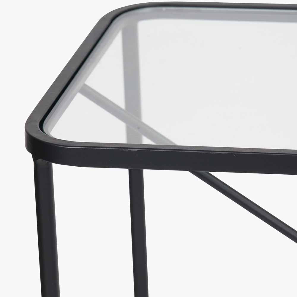 Bring a modern edge to your home with the Roxy Console Table. Perfect for elevating an entryway or adding flair to a living area. W120xD32xH81cm. Available at www.nobleandnook.co.uk