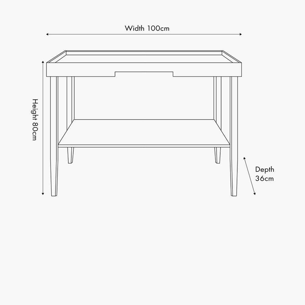 A contemporary design with practical elegance, while the striking black finish makes a confident statement. Perfect for elevating your hallway, lounge, or kitchen-diner. Available at www.nobleandnook.co.uk