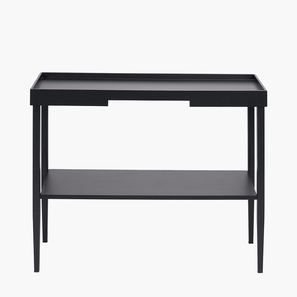 A contemporary design with practical elegance, while the striking black finish makes a confident statement. Perfect for elevating your hallway, lounge, or kitchen-diner. Available at www.nobleandnook.co.uk