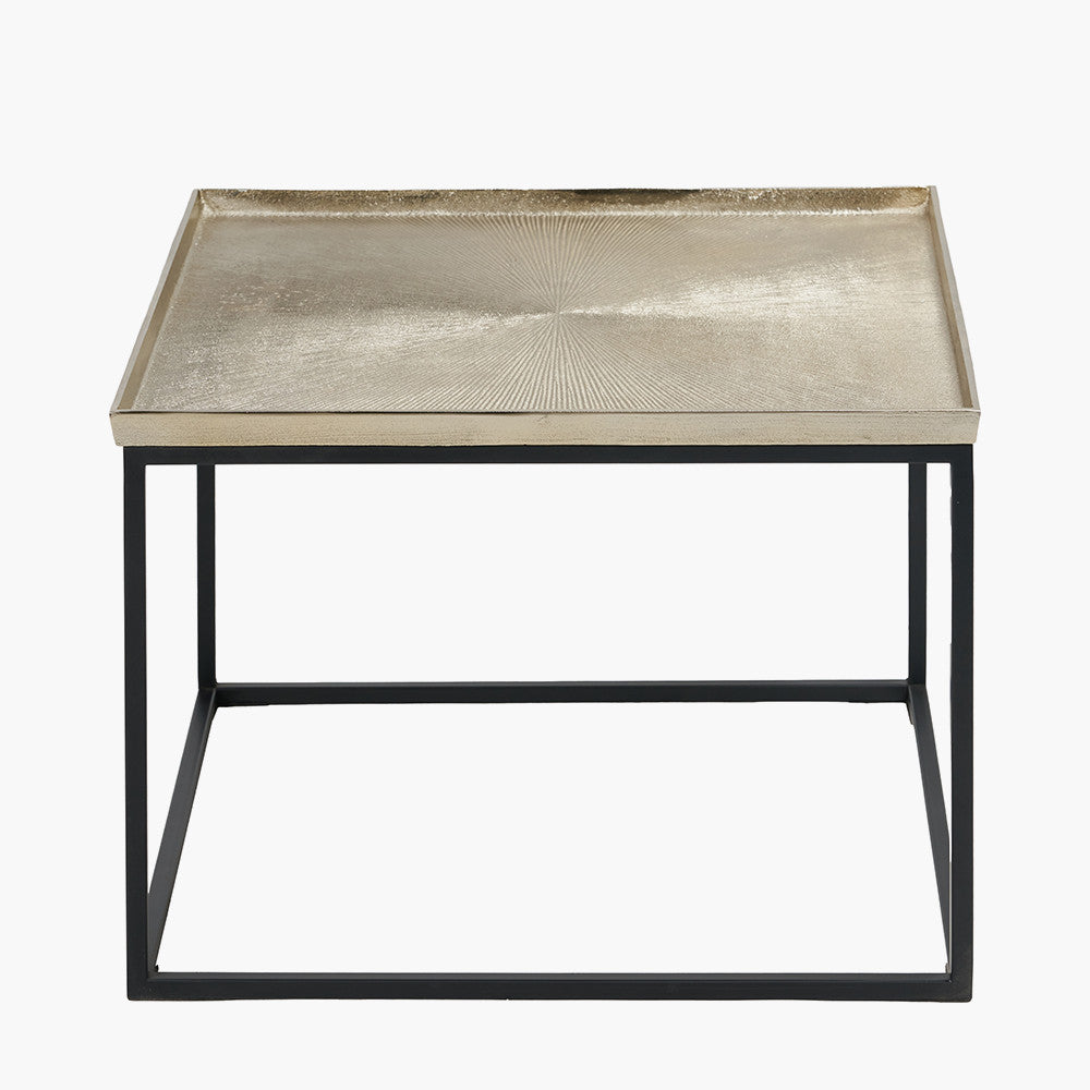 Luxurious Gold Cast Metal Top, adds instant glamour and a refined, boutique feel to your living room. Handcrafted in India. No Assembly Required. Perfect for modern apartments, lounges, or reception spaces