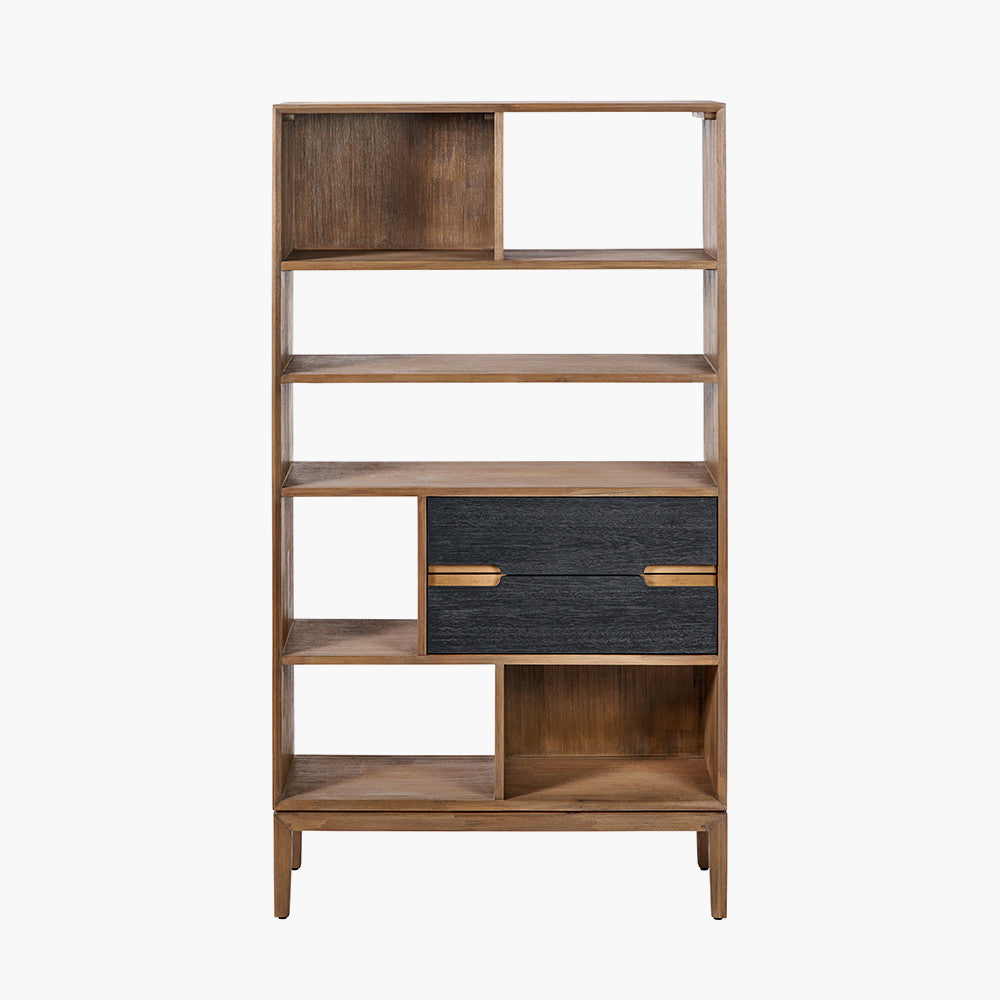 Elevate your interior with the Gio 7 Niche Shelf Unit, a perfect harmony of form and function. W100xD35xH180cm. No Assembly Required. Available today at www.nobleandnook.co.uk