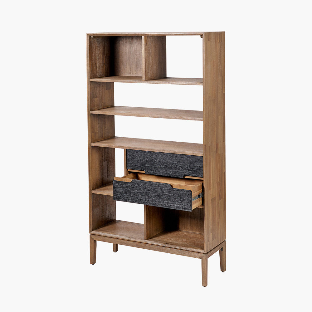 Elevate your interior with the Gio 7 Niche Shelf Unit, a perfect harmony of form and function. W100xD35xH180cm. No Assembly Required. Available today at www.nobleandnook.co.uk