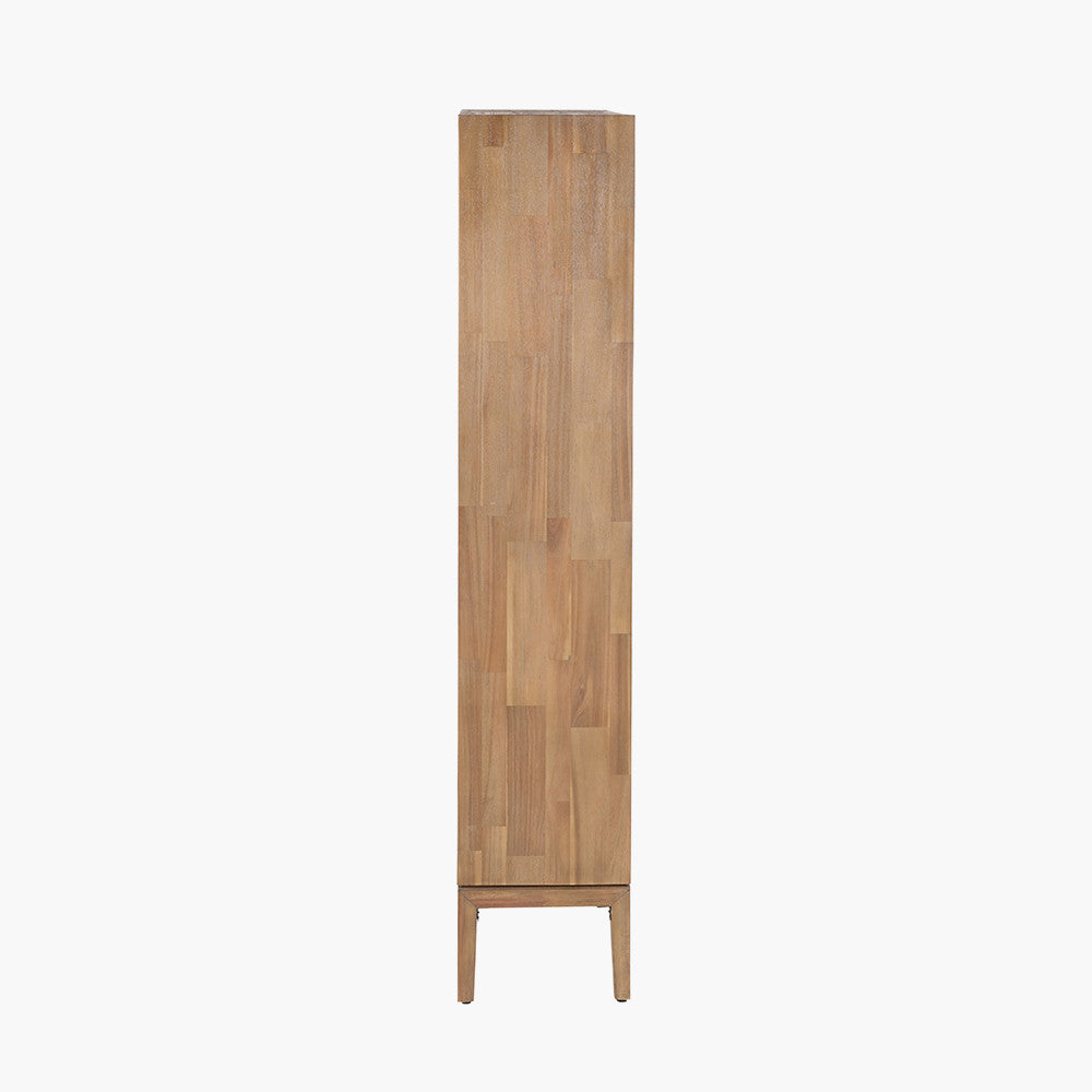 Elevate your interior with the Gio 7 Niche Shelf Unit, a perfect harmony of form and function. W100xD35xH180cm. No Assembly Required. Available today at www.nobleandnook.co.uk