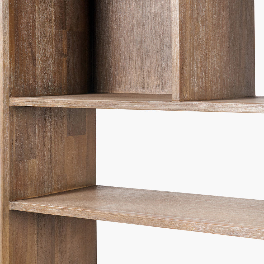 Elevate your interior with the Gio 7 Niche Shelf Unit, a perfect harmony of form and function. W100xD35xH180cm. No Assembly Required. Available today at www.nobleandnook.co.uk